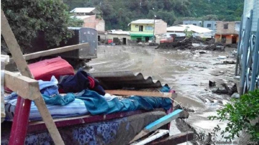 Avalancha deja al menos 30 muertos en Colombia