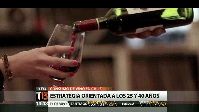 Chile está entre los países que menos consumen vino