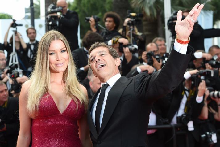 Antonio Banderas presenta de manera oficial a su novia en Cannes