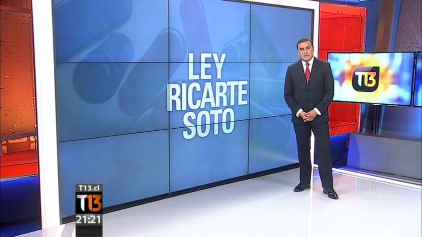 Ramón Ulloa explica los alcances y beneficios que traerá la Ley Ricarte Soto
