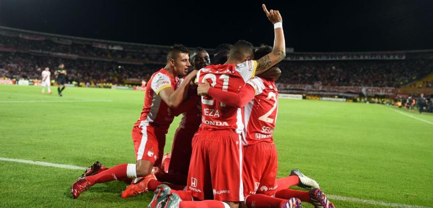 Santa Fe logra valioso triunfo 1-0 ante Internacional en cuartos de Libertadores