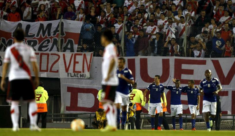 Racing y River Plate pierden en sus partidos de ida de cuartos de la Libertadores