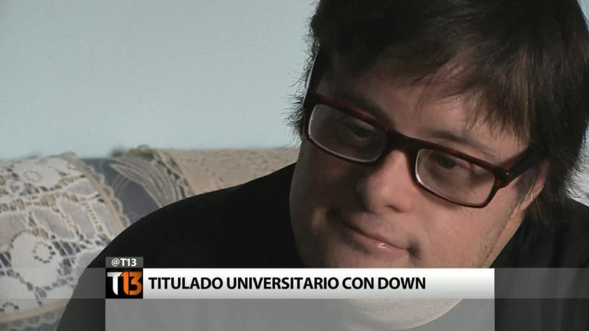 Joven con Síndrome de Down logra título universitario en España