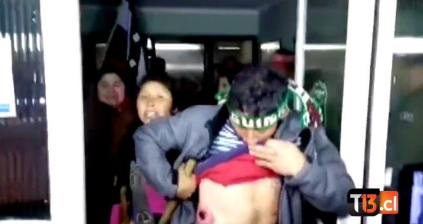Enfrentamientos entre carabineros y comuneros mapuches dejan cuatro uniformados heridos en Mulchén
