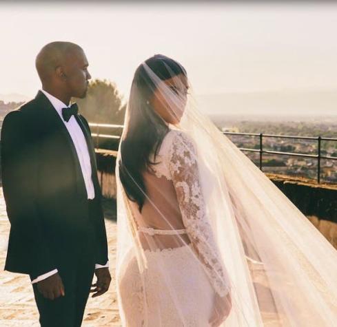 [FOTOS] Kim Kardashian revela imágenes inéditas de su lujosa boda con Kanye West
