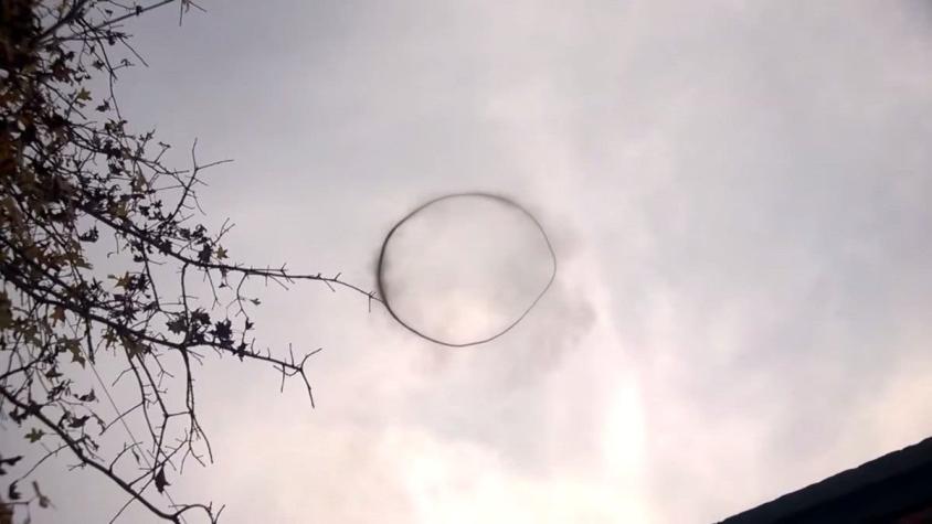 [VIDEO] El misterioso anillo negro que se divisó en el cielo de Buenos Aires