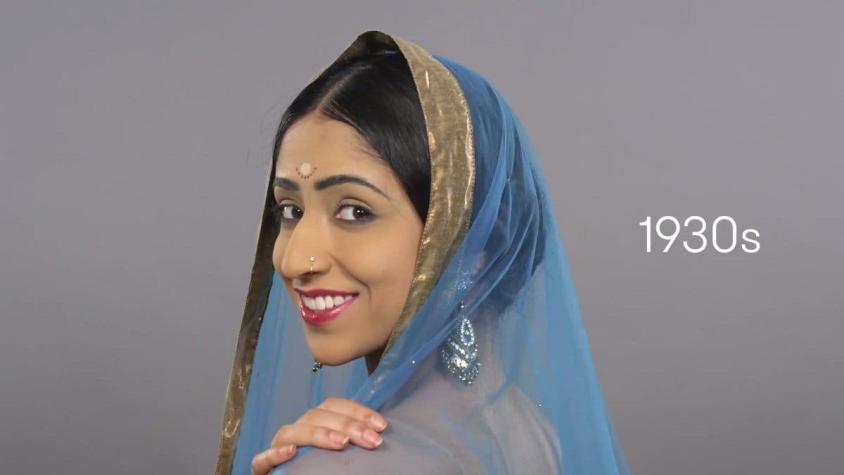 [VIDEO] 100 años de belleza: la transformación de la mujer india