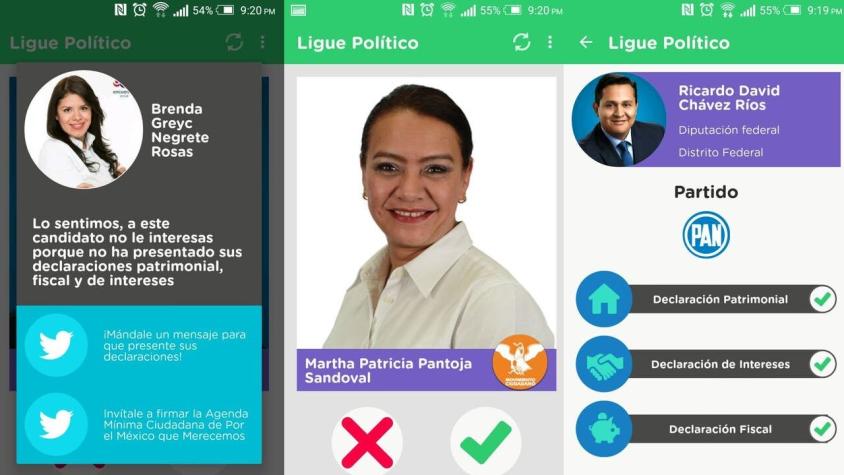 'Ligue político': El Tinder para los candidatos a diputados en México