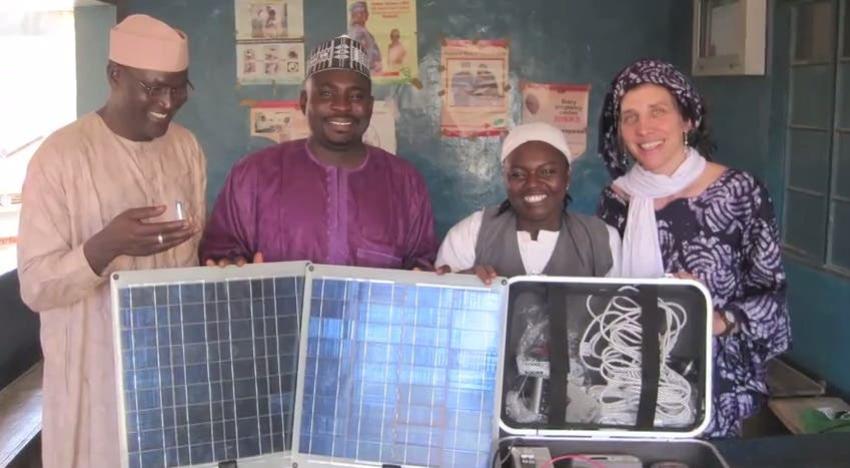 La "maleta solar" que salva miles de vidas en África