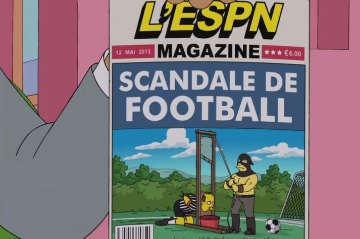 Los Simpsons lo predijeron: La sorprendente alusión de la serie al escándalo de la FIFA