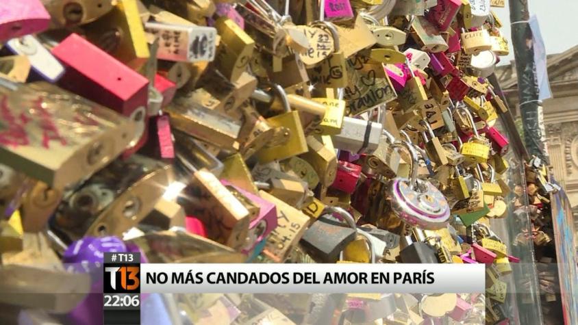Los candados de amor: El fin de la tradición más romántica de Paris