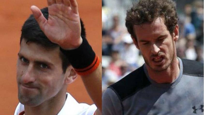 Djokovic y Murray avanzan sin problemas a los octavos de Roland Garros