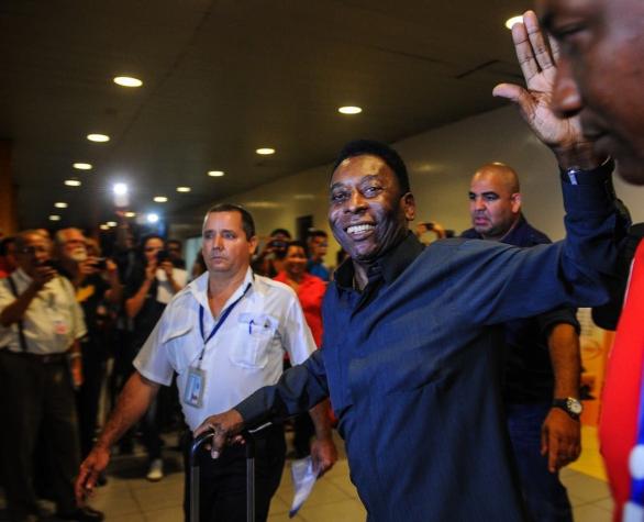 Pelé, Carmelo Anthony y Raúl llegan a Cuba para ser parte de histórico partido