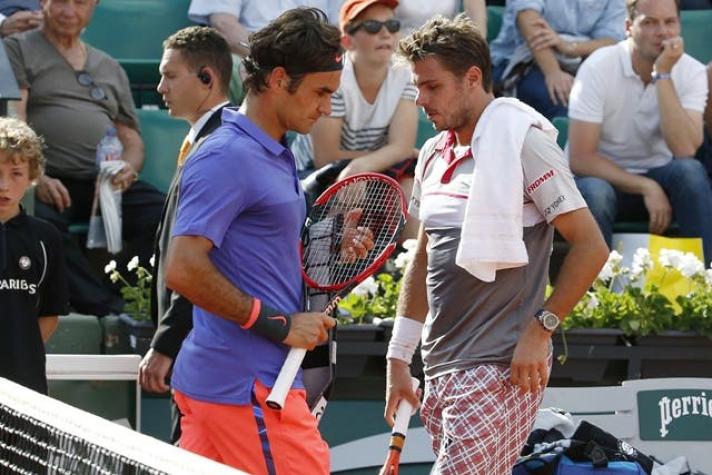 Federer le dice adiós a Roland Garros