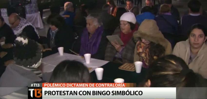 Municipios protestan con bingo simbólico por polémico dictamen de Contraloría
