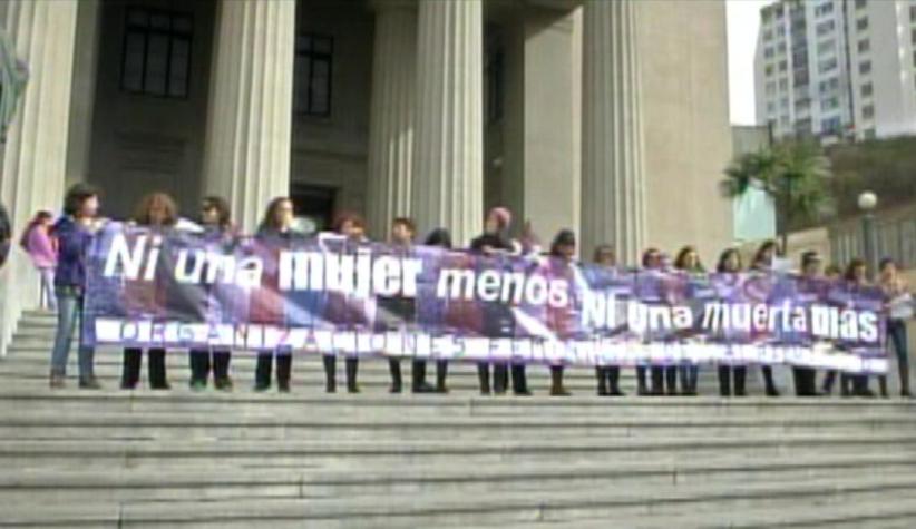 Marcha en Valparaíso contra el femicidio