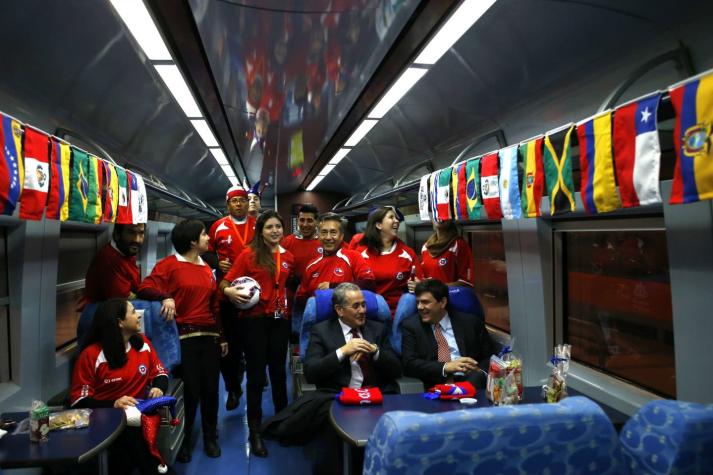 Los atractivos que tendrán los servicios especiales de tren dispuestos para la Copa América