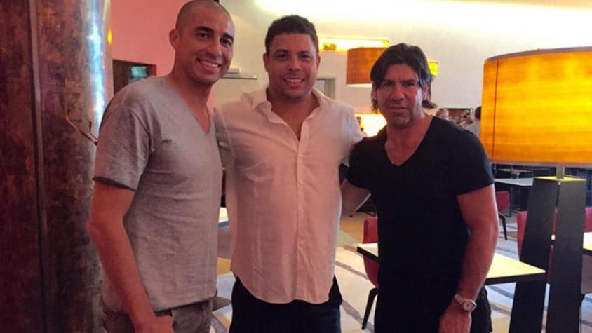 Salas, Ronaldo y Trezeguet juntos en Berlín