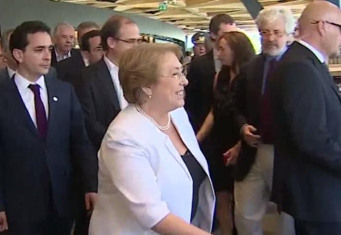 Presidenta Bachelet finaliza su visita a Italia asistiendo al pabellón chileno en la Expo Milán 2015