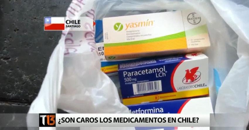 ¿Son caros los medicamentos en Chile?