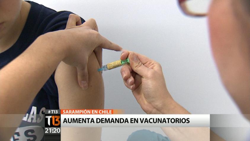 Vacuna del sarampión en Chile: Los argumentos a favor y en contra