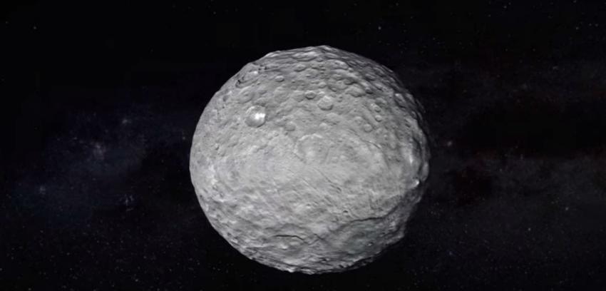 [VIDEO] Nasa crea un modelo de la superficie de Ceres