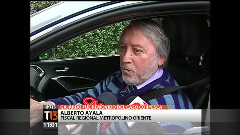 Ayala dice que remoción de Gajardo se debe a "mejor forma de tramitar las causas"