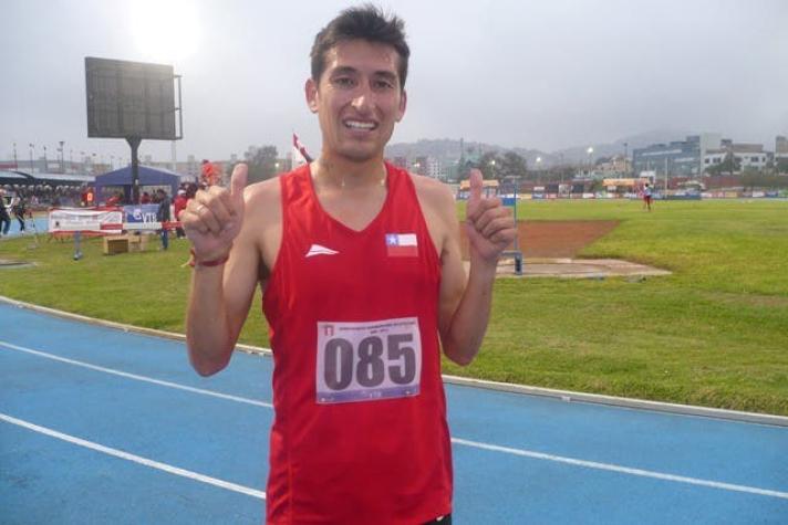 Víctor Aravena le dio el oro a Chile en los 5 mil metros en Sudamericano de Lima