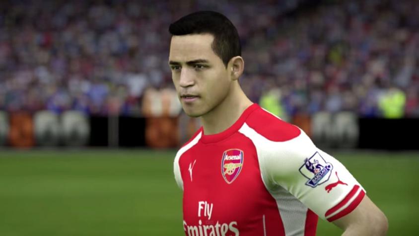 [VIDEO] Recrean en FIFA 15 los mejores goles de Alexis Sánchez en el Arsenal