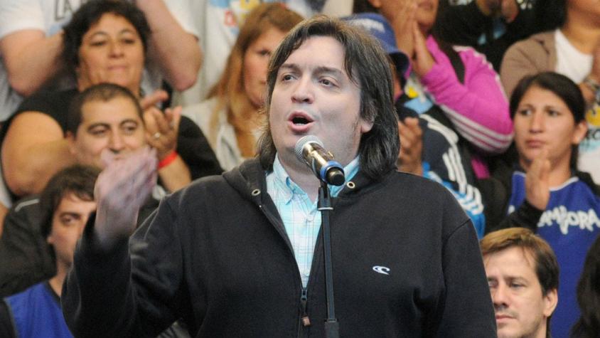 Hijo de presidenta Cristina Fernández será candidato a diputado en Argentina