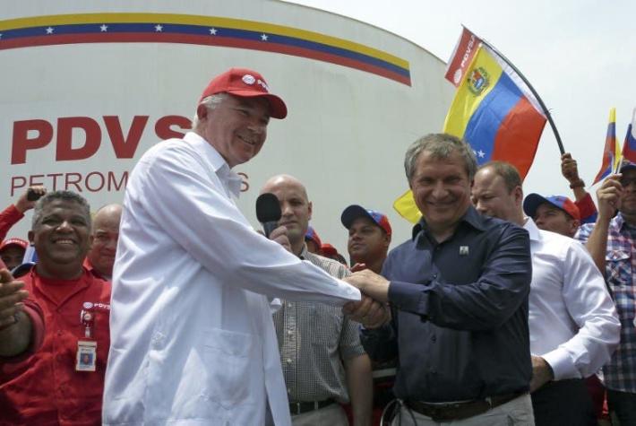Petroleras estatales de Venezuela y Rusia constituirán empresa mixta