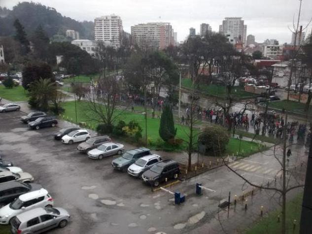 Concepción: Se registran incidentes afuera del estadio Ester Roa