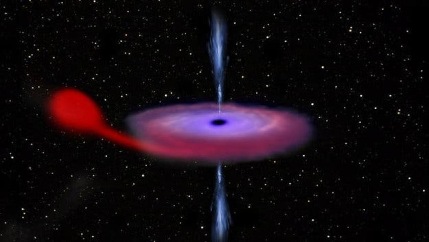 "Monstruoso" agujero negro despierta tras 26 años de inactividad