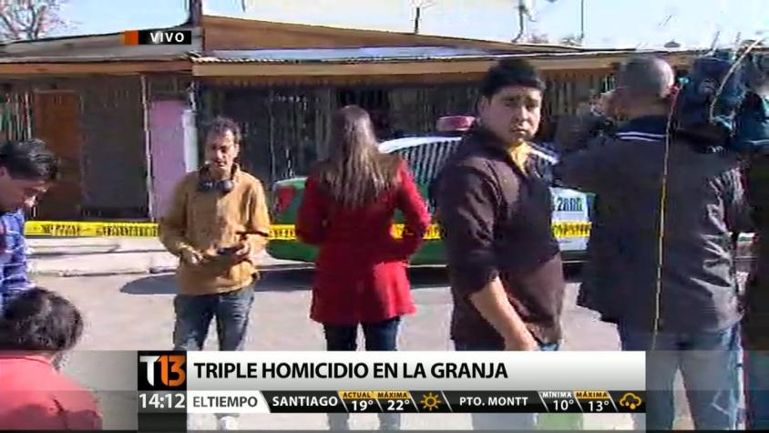 [VIDEO] Triple homicidio en La Granja