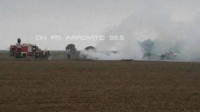 Caída de avioneta militar en Argentina deja dos fallecidos