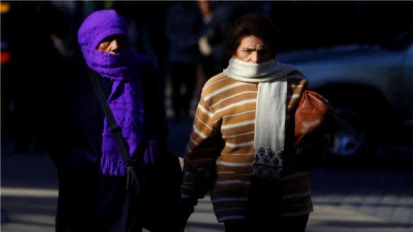 Santiago registra la temperatura más fría del año