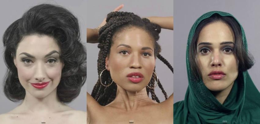 [VIDEO] Los 100 años de belleza de la mujer vistos desde diez culturas y etnias