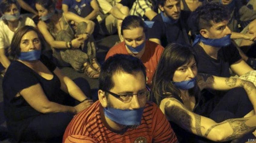 5 acciones que se castigarán en España con la nueva "Ley Mordaza"