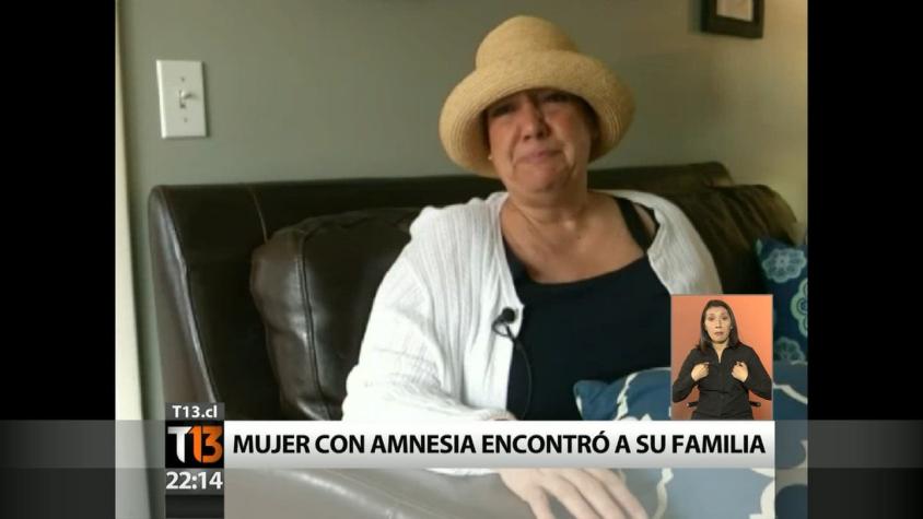 Mujer con amnesia logra encontrar a su familia tras gran campaña por internet