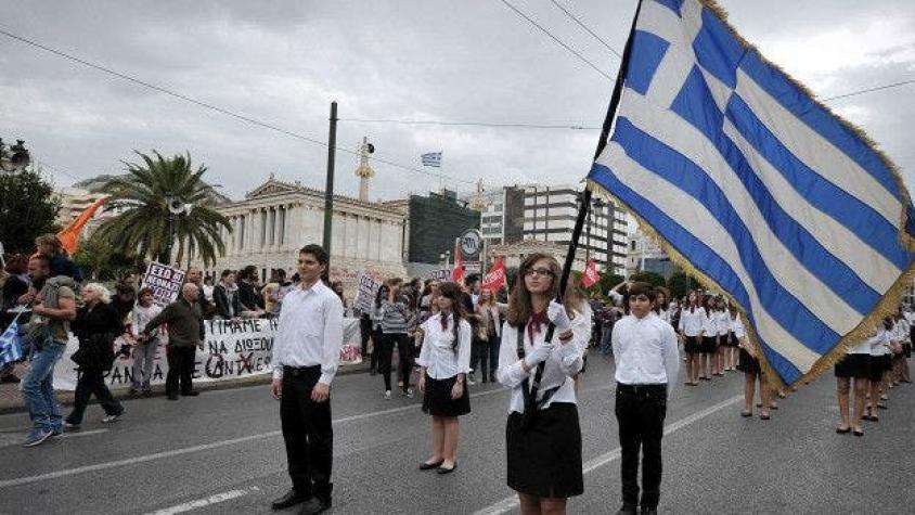 Cientos de australianos se manifiestan para apoyar a Grecia ante el referéndum