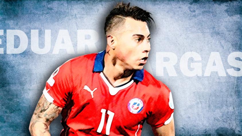 [Infografía] Quién es Eduardo Vargas, el goleador de Chile