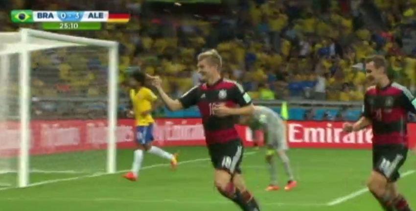 [VIDEO] A un año de la goleada con la que Alemania eliminó a Brasil de su mundial: Revive el 7-1