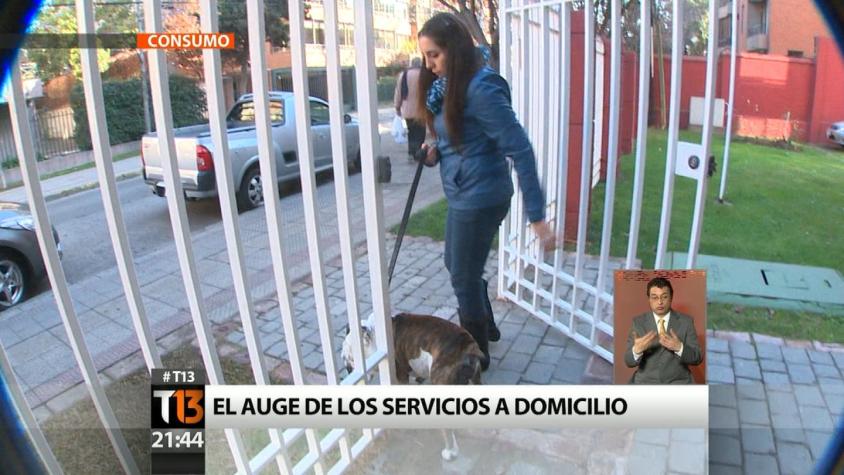 El auge de los servicios a domicilio en Chile