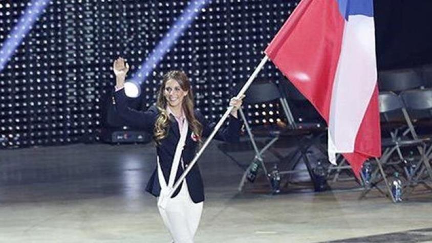Isidora Jiménez se lució en la ceremonia inaugural de los Juegos Panamericanos