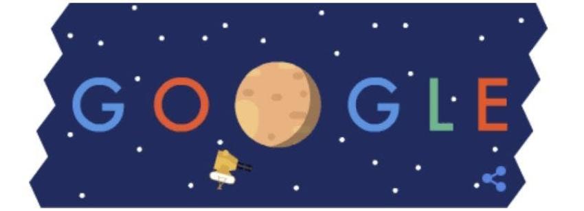 Plutón y la misión New Horizons protagonizan el nuevo doodle de Google