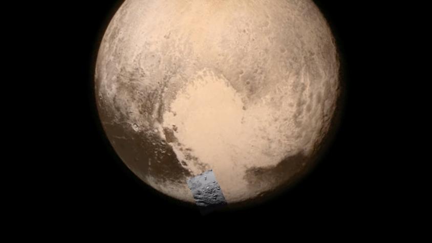 [VIDEO] Nueva imagen de acercamiento muestra montañas en Plutón