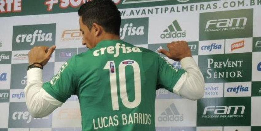 Barrios: "Valdivia me dijo que Palmeiras es un grande"
