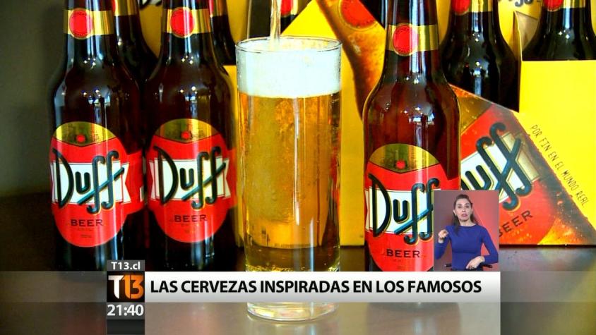 Llega a Chile "Duff", la cerveza favorita de Los Simpson