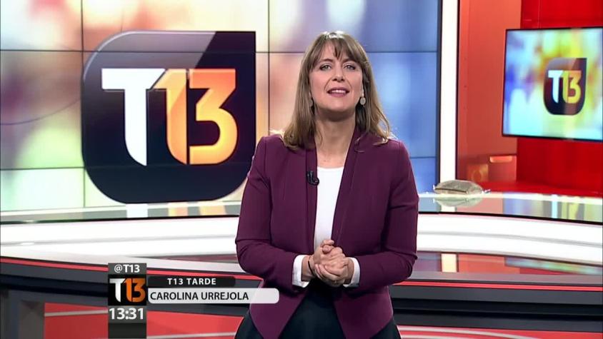 Revisa la edición completa de T13 Tarde de este lunes 20 de julio