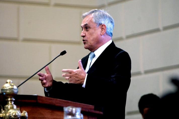 Piñera por nuevo referente de centro derecha: "Hoy la oposición dio un gran primer paso"